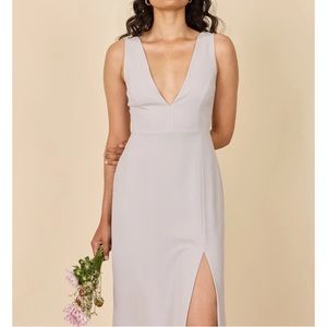 Park and Fifth Lexington Dress in dove grey XXS